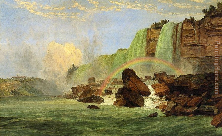 Jasper Francis Cropsey Niagara Falls with View of Clifton House